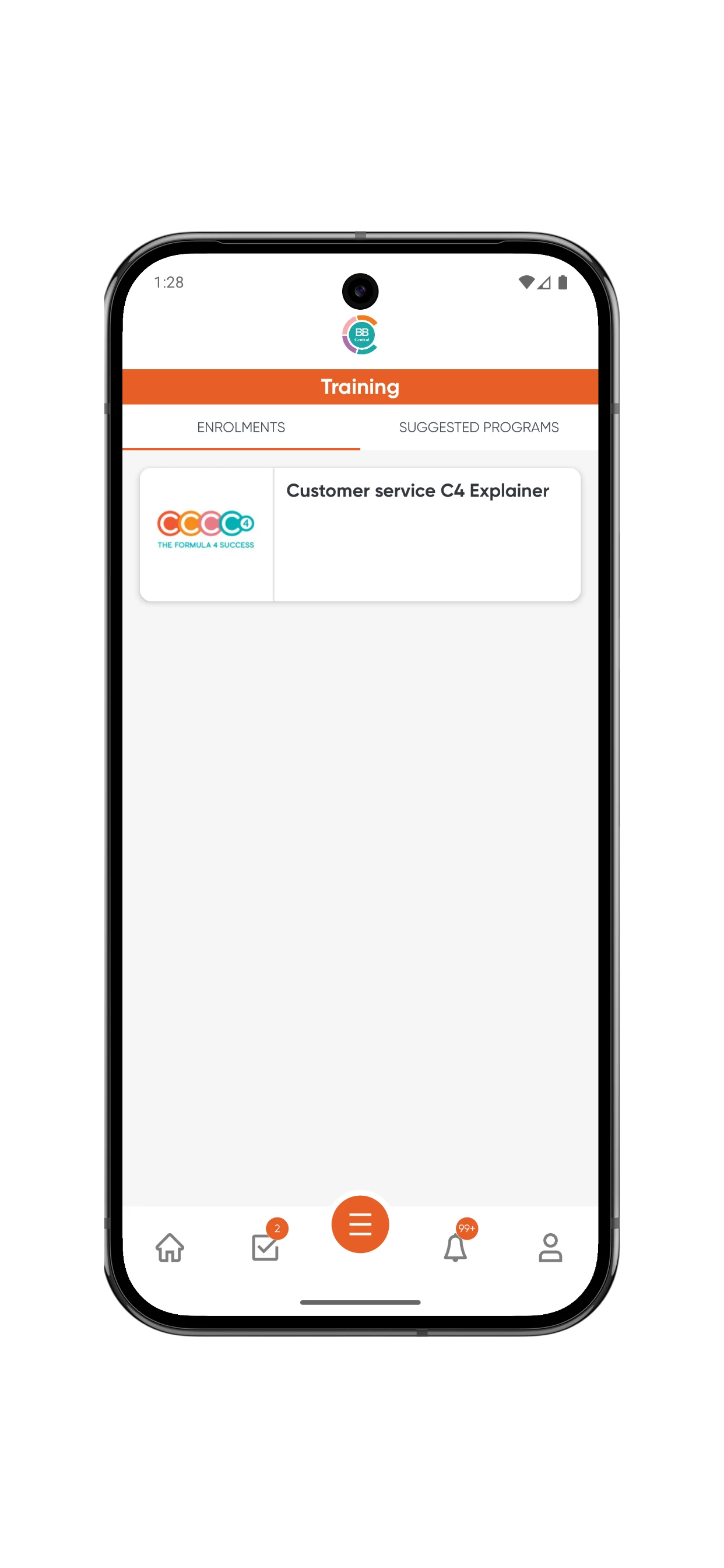 BB Central screenshot